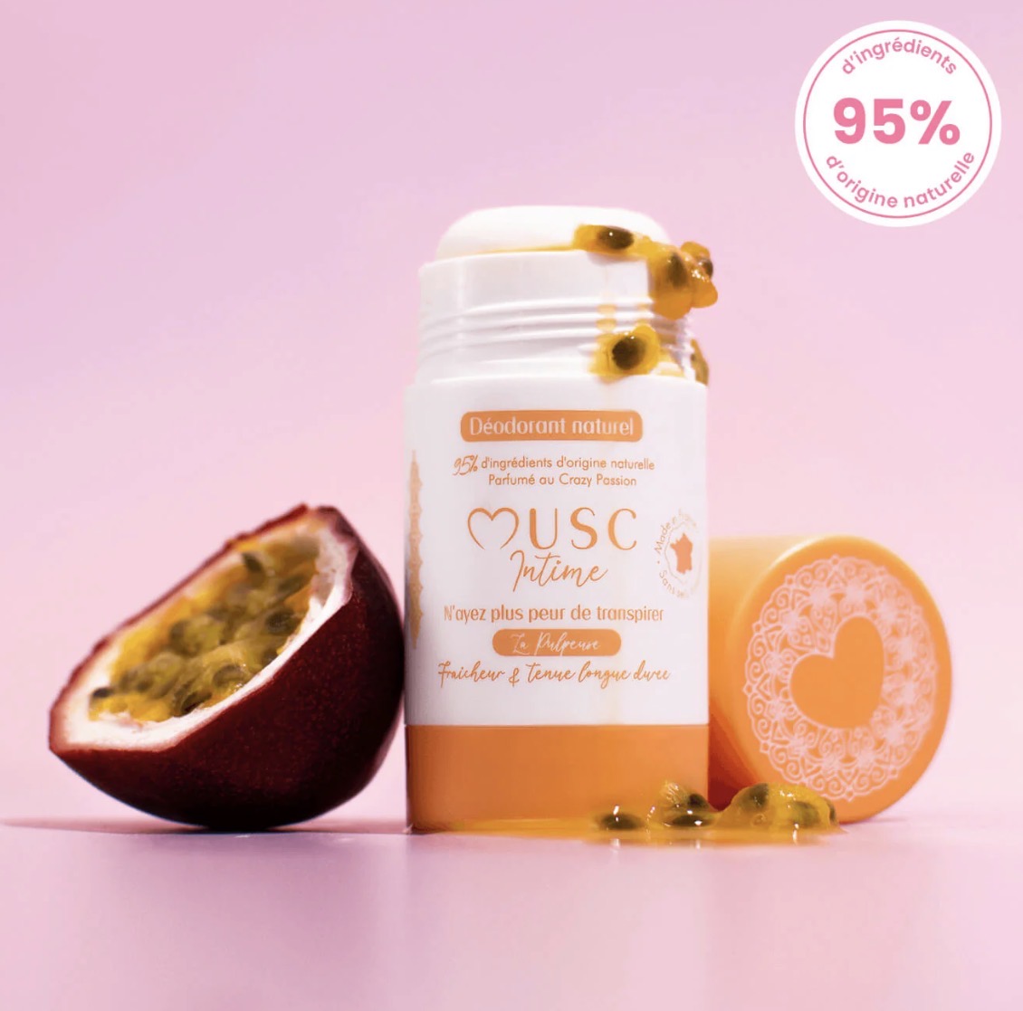 DÉODORANT MUSC INTIME - CRAZY PASSION 🧡