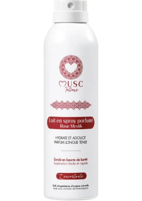 MUSC INTIME - LAIT EN SPRAY - ROSE MYSTIC